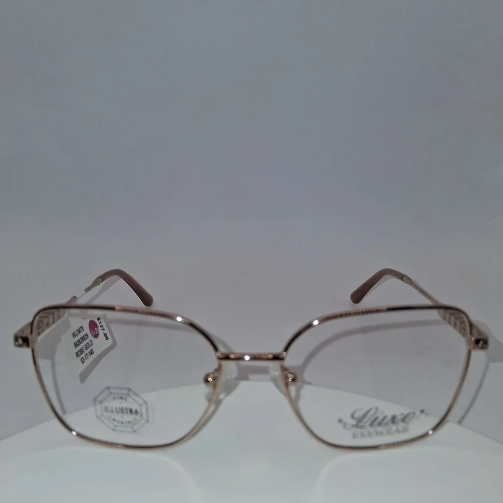 LUXE EYEGLASSES WL0470 NWT 53-17-140